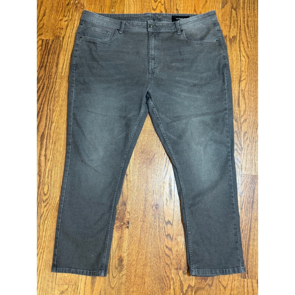 The Perfect Jean NYC Slim Fit Gray Denim Jeans Mens 42x28 JUXT1GMMR28 Charcoal
